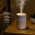 2026new Design Creative Household Humidifier Ultrasonic air Diffuser USB Powered with LED Night Light for Modern Home Decoration