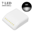 7LEDs PIR Motion Sensor Night Lamp Battery Powered Intelligent LED Night Light With Motion Sensor For Wardrobe Drawer Bedroom