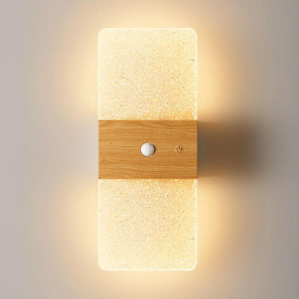 LED Motion Sensor Atmosphere Night Light with Charging Function, Magnetic Suction, No Wiring, Acrylic Decorative Wall Lamp