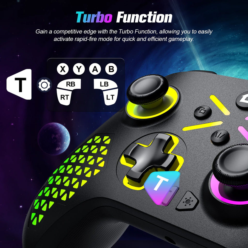 Wireless Gamepad For Xbox One ,Xbox Seris S ,Xbox Series X Console Win 7 8 10 Dual Vibra Six Axis Gyroscope Game Xbox Controller