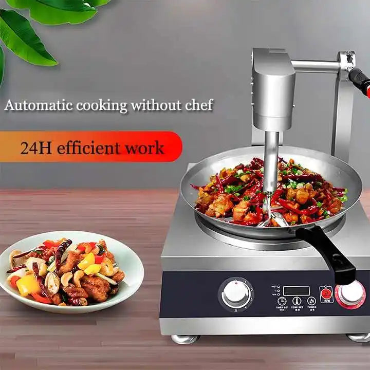 Electric Gas Wok Automatic Cook Robot Intelligent Stir Fry Cooking Machine Restaurants Stir-fry Cooking Equipment