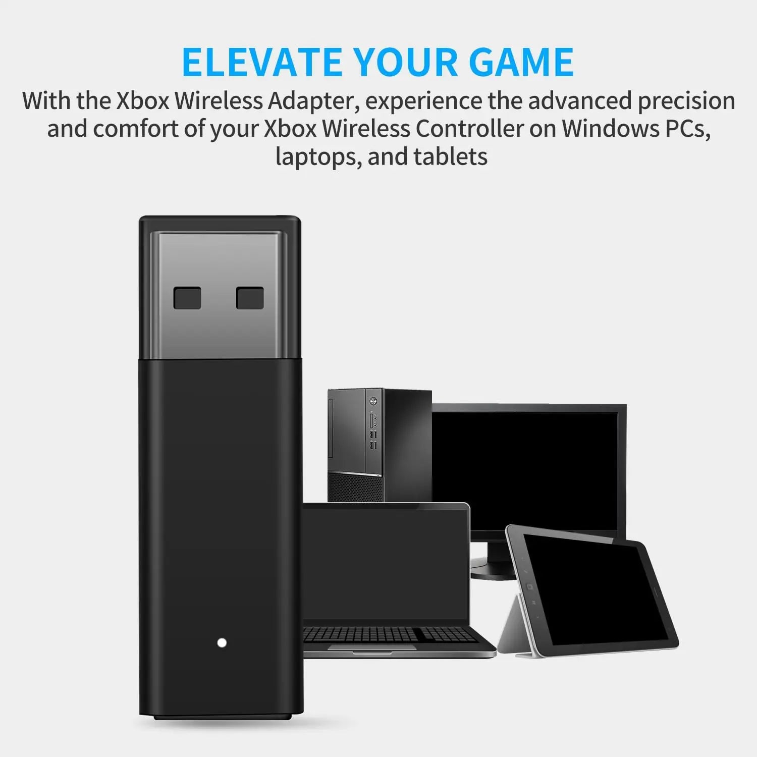 USB Adapter For Xbox One S X Elite Windows PC Receiver 1st or 2nd Game Console Joystick Gamepad Controller Accessories