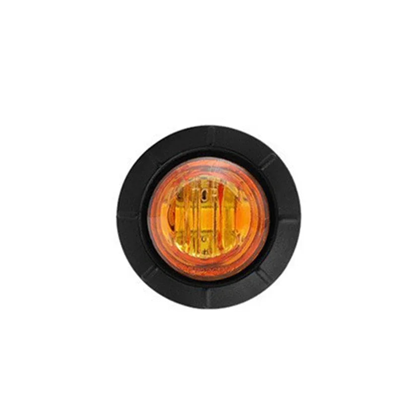 10Pcs LED Side Marker Lights 12V/24V Truck Warning Tail Light Trailer Lorry Car Caravan Boat Turn Signal Lamp Indicators Light