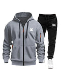 2026 Autumn Winter Men's Clothing Casual Sweatshirt Suit Sweatshirts for Men Daily Tricolor Hoodies Hot Sports Tracksuit Jogging