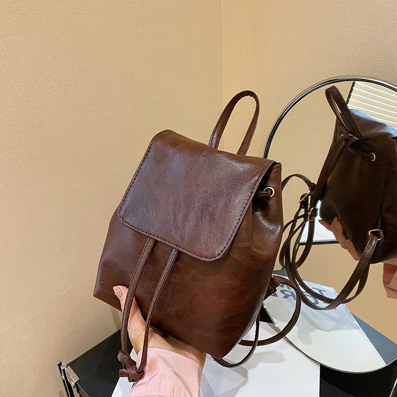 Backpack for Women Fashion Retro Brown Women Shoulder Bags Cute Backpacks Back To School Bags Designer Bags Mochilas De Hombre