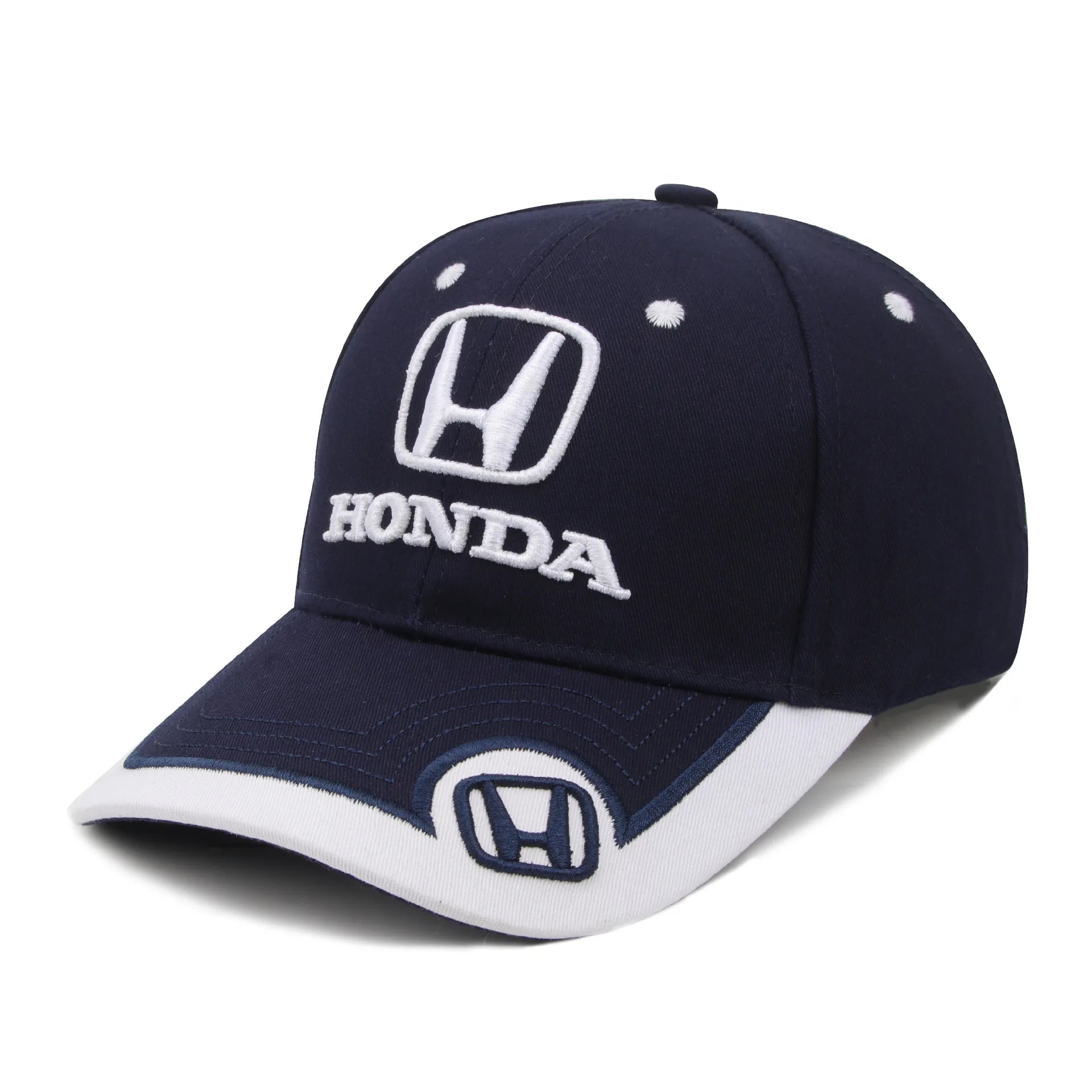 HONDA Hip-hop Hat Baseball Cap Outdoor Summer Sport Hat Embroidered Men Baseball Cap For Honda Civic Accord CRV HRV Jazz Sticker
