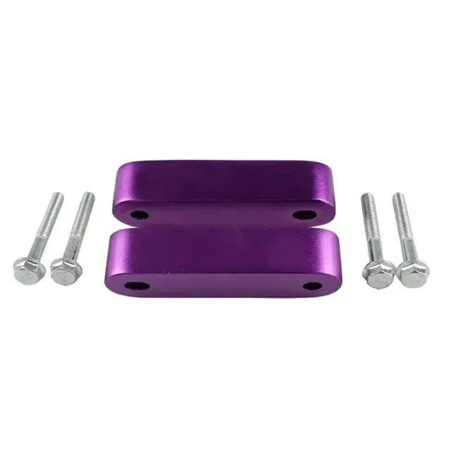 JDM Car Billet Aluminum Racing Hood Vent Spacer Risers 4pcs Fender Washer For Honda Civic 92-95 EG / 96-00 EK For Acura Integra