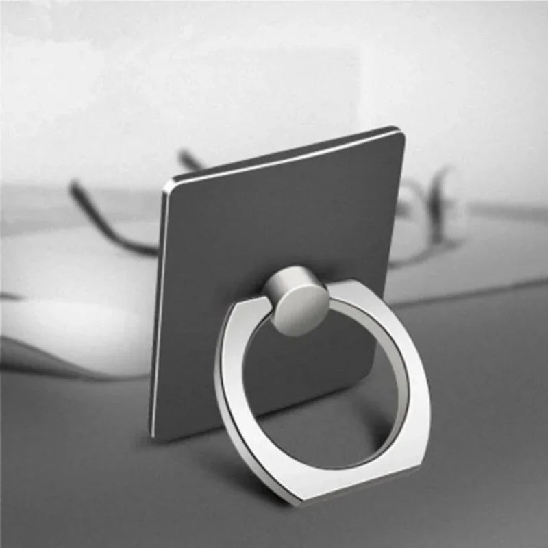 Cellphone Accessories Finger Ring Holder for Mobile Phone Smartphone Parts Cell Smart Phone Ring Transparent Clip Socket Stand