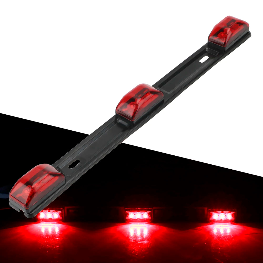 12V 9 LED Truck Trailer Rear Brack Lights Car-Styling for Pickup Truck RV CAR Side Marker Lamp Bar