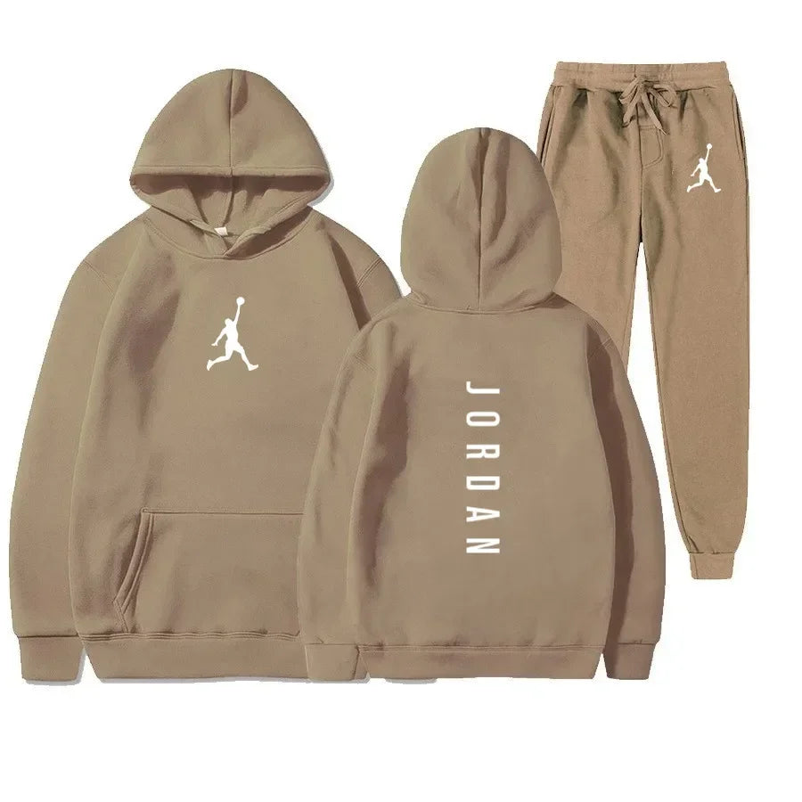 2026 New Men's High Quality Sportswear Set Spring Autumn Fashion Casual Sweatshirt And Sweatpants Two Piece Tracksuit For Fitnes