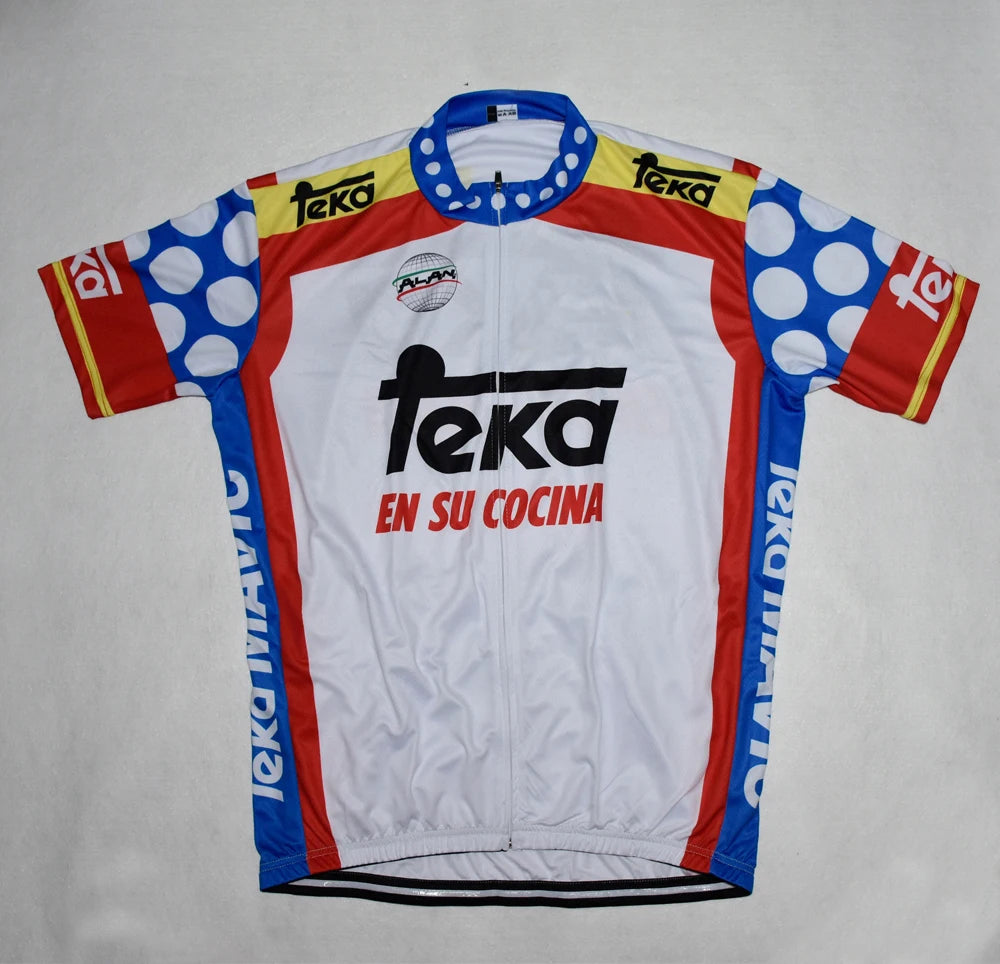 Retro Cycling Jersey Men Bike Shirt Short Sleeve Breathable Triathlon Wear Clothing Mtb Jersey Ropa Ciclismo