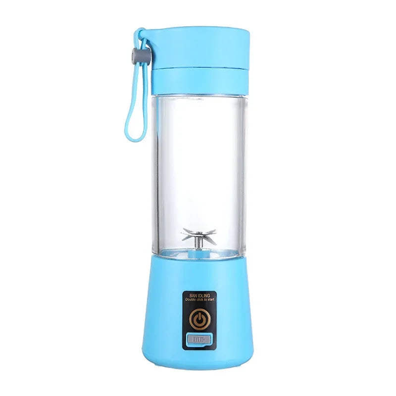380ml Mini Blender Portable Blender Home USB Juicing CupRechargeable Smoothie Maker Sports Bottle for Shakes Smoothies Juice