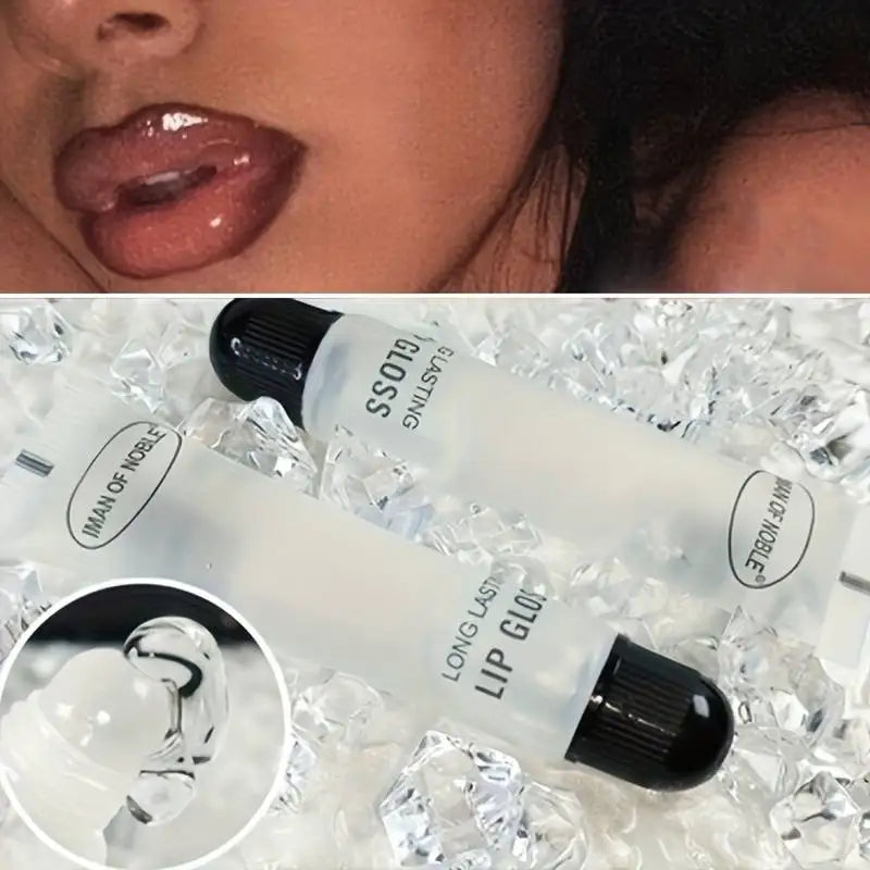 5pcs Glossy Finish Lip Gloss, Moisturizing Cream for All skin Types,Non-Sticky Hydrating Lip Oil, Long-Lasting Shine for Dry Lip