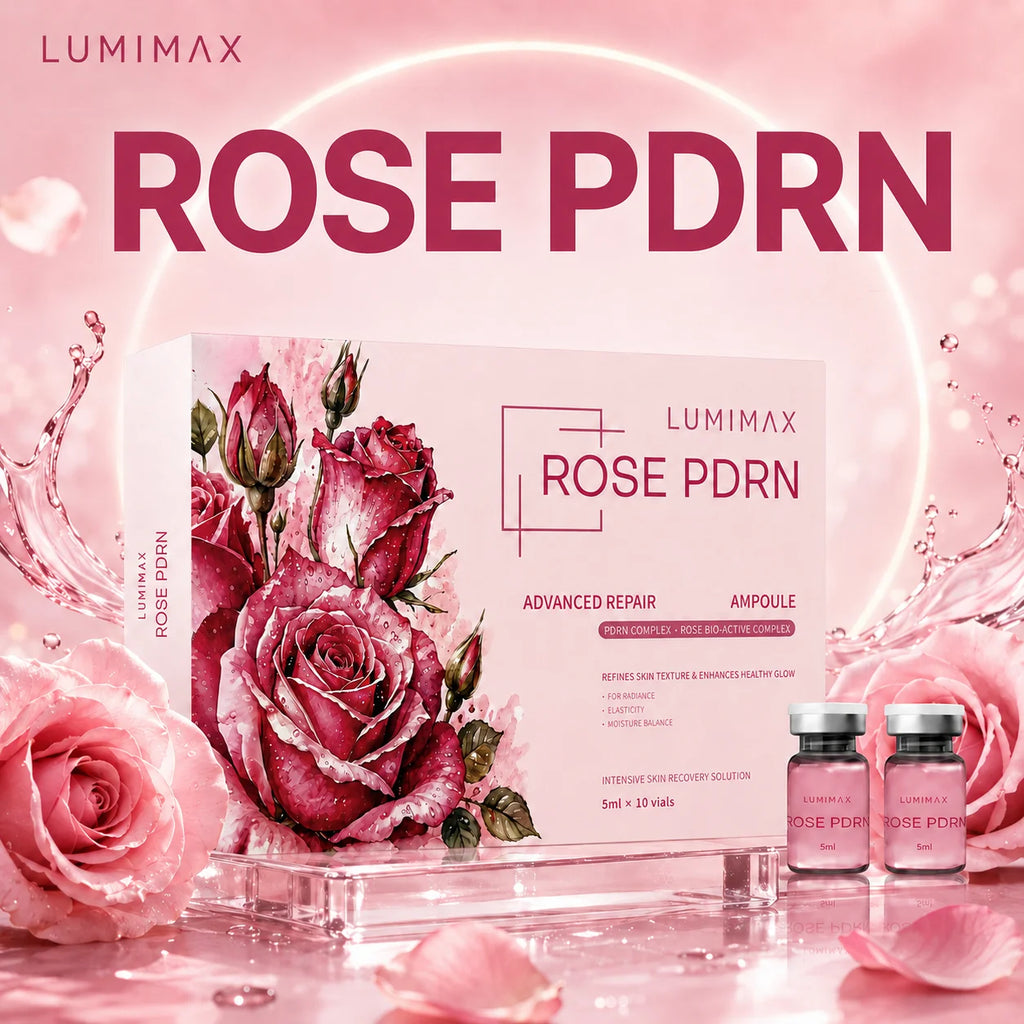 Korean Skin Care ROSE PDRN Serum Pink PDRN Collagen Essence Firming Hydrating  Brighting Face Care 5ML*10vial Beauty Product