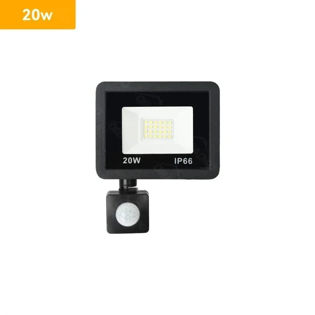 Lamp With Motion Sensor Interior 220V 10W 20W 30W 50W 100W Outdoor Led Flood Light Waterproof Led Spotlight Focus Floodlight