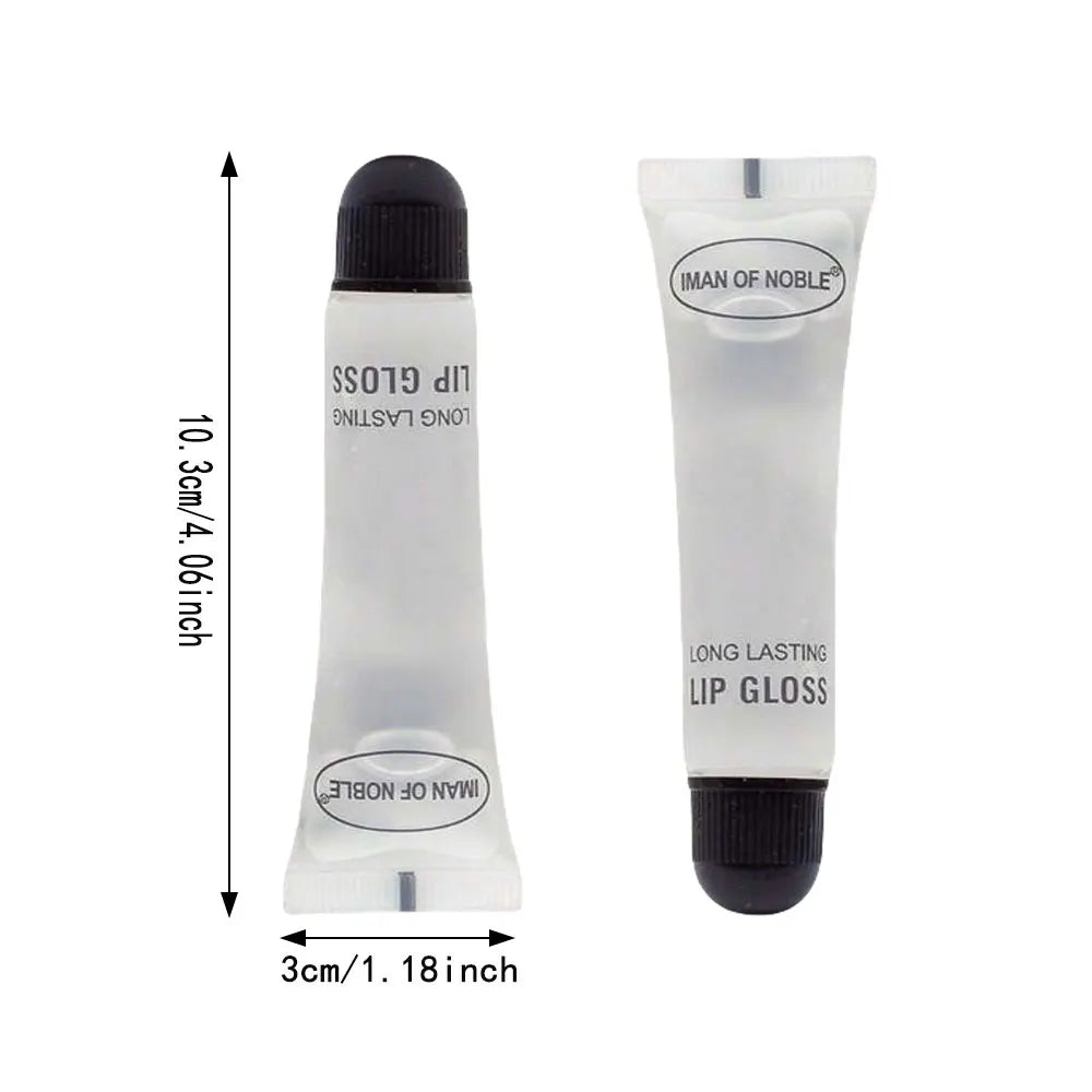 5pcs Glossy Finish Lip Gloss, Moisturizing Cream for All skin Types,Non-Sticky Hydrating Lip Oil, Long-Lasting Shine for Dry Lip