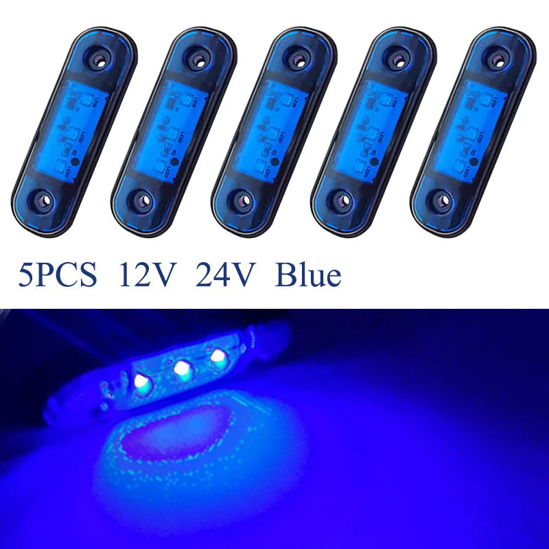 12V 24V Truck Accesorios Trailer Car External Lights Warning Tail Light Signal Brake Lamps for Scania Truck Trailer Lorry Bus