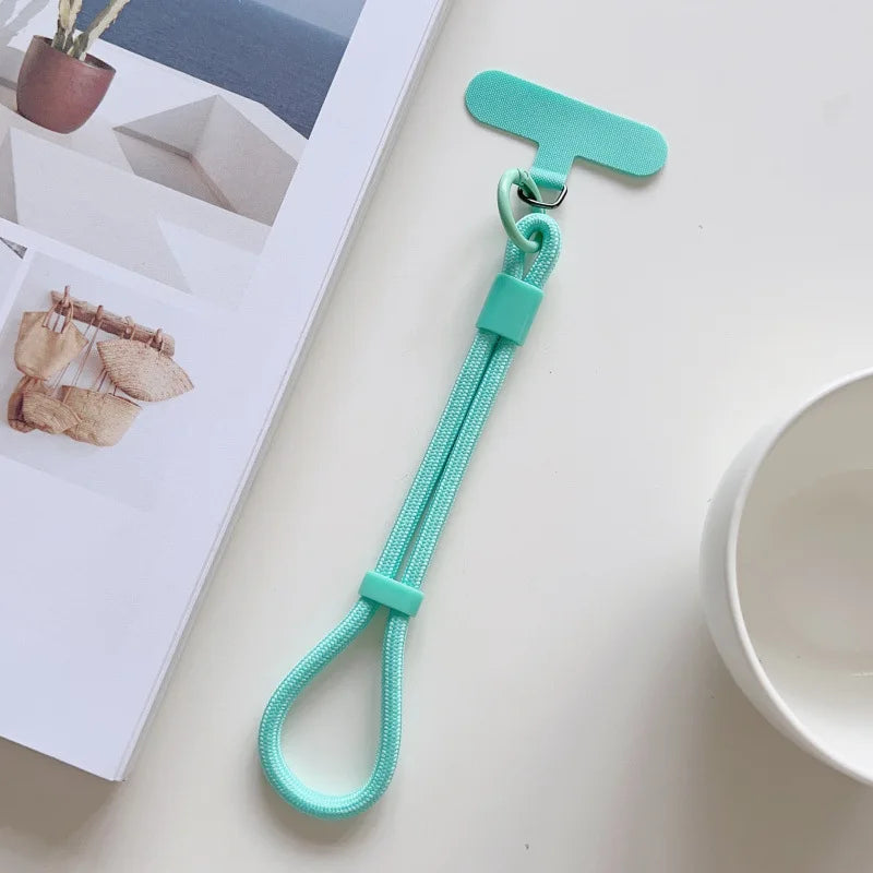 Mobile Phone Adjustable Short Lanyard Universal Colorful Hand Wrist Straps Rope For Cell Phone Case Accessories Anti-Lost Straps