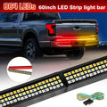 12V 60 Inch Car Brake Turn Signal Light LED Warning Lamp Strip for Pickup Truck Rear Tail Running Reverse Double Flash Light