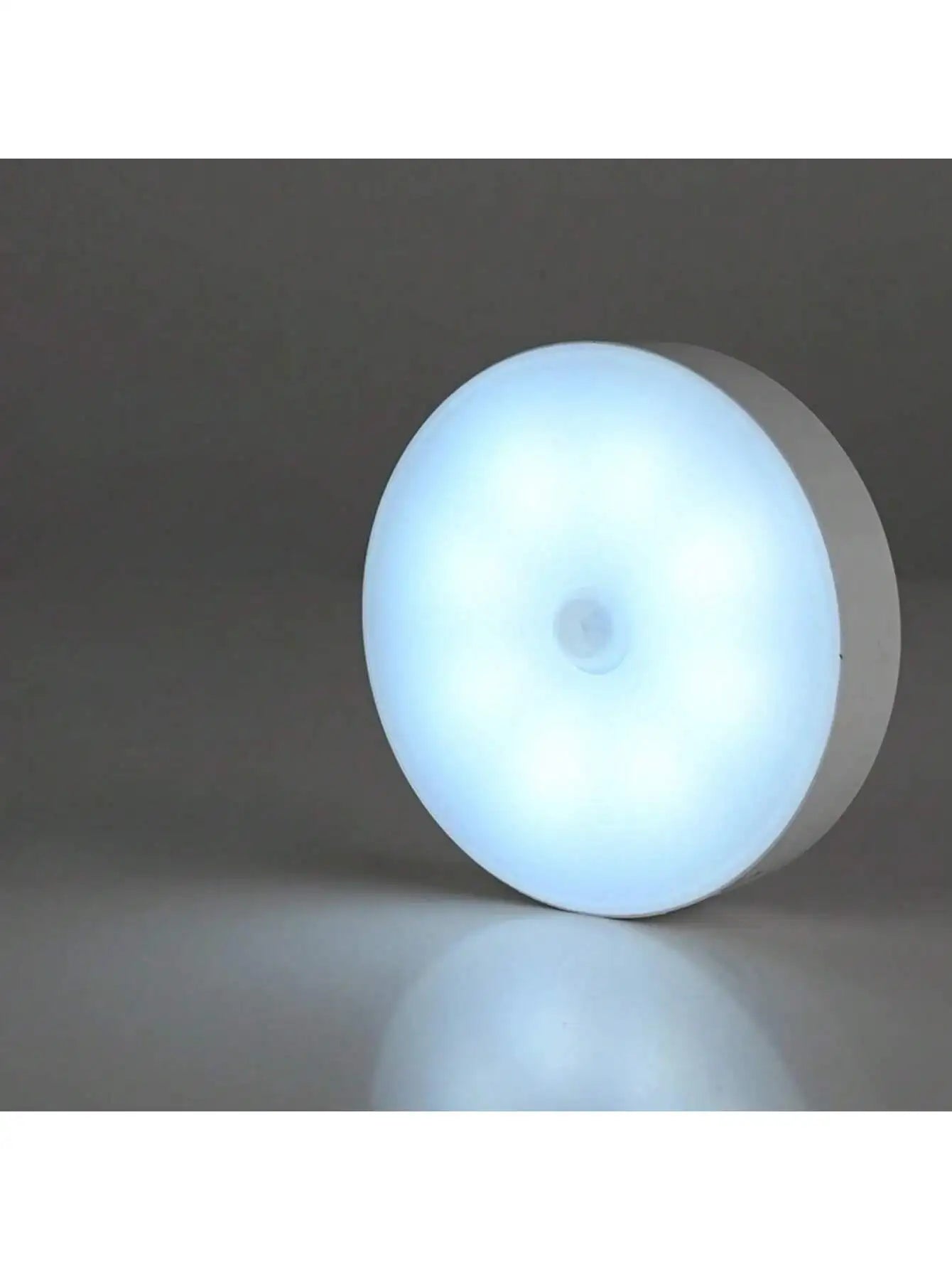 1pc Motion Sensor Night Light - Wireless LED Detector Lamp for Bedroom, Staircase, Closet, and Room Decor-