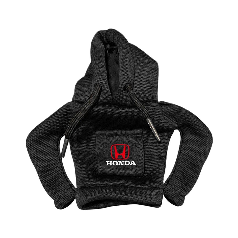 Hoodie Car Gear Shift Knob Cover Handle Change Lever Sweatshirt Cover For Honda Accord Civic CR-V Fit Jazz Odyssey Accessories