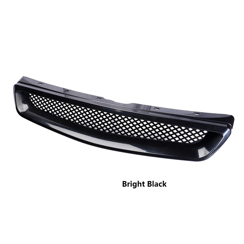 JDM Car Front Bumper Mesh Hood Grille Fit For Honda 96-98 Civic EK EJ Type R