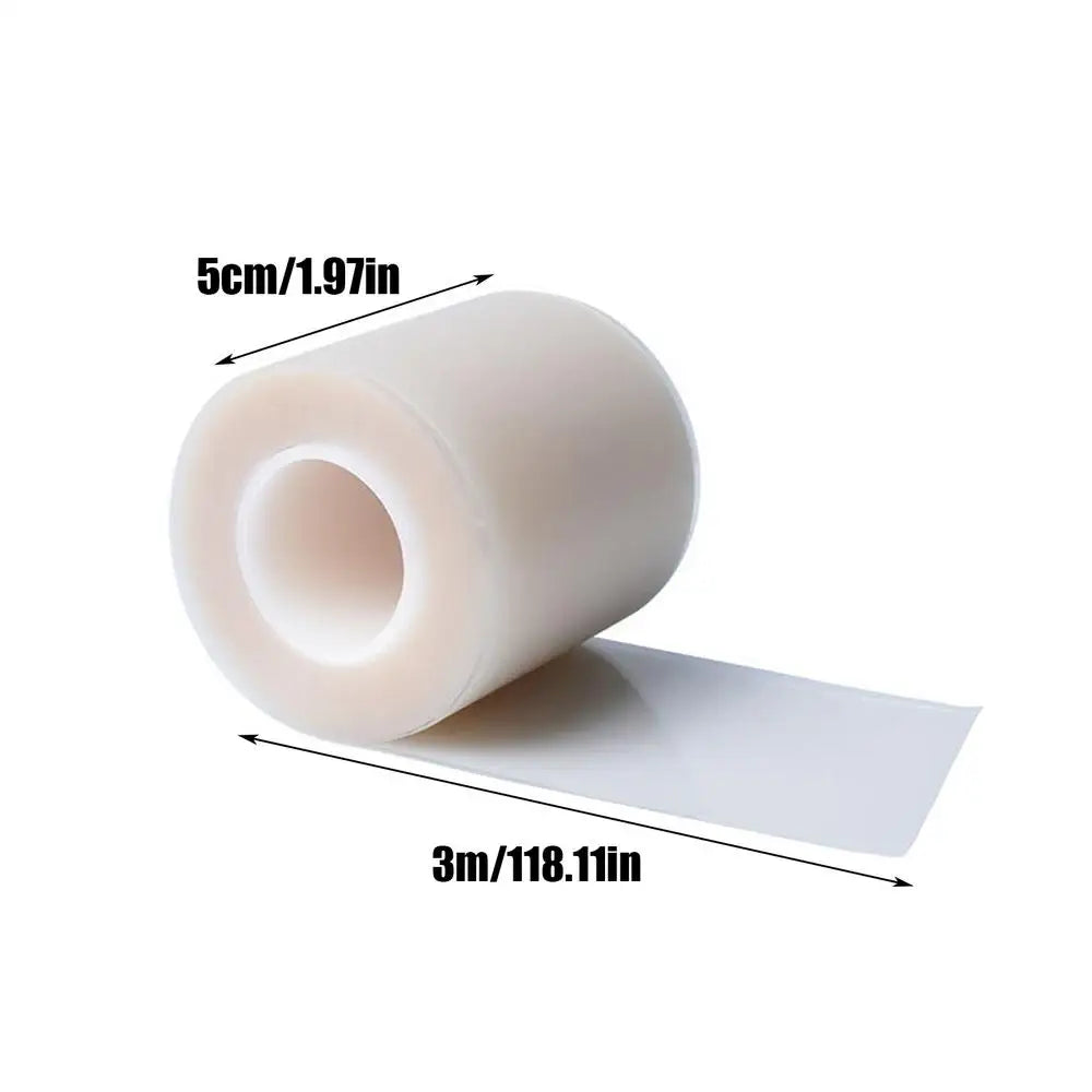 Hydrocolloid Bandages Hydrocolloid Dressing 1.96inx9.8ft Moist Patch Flexible Breathable for Toe Face Pimple Cuts Elderly Youth
