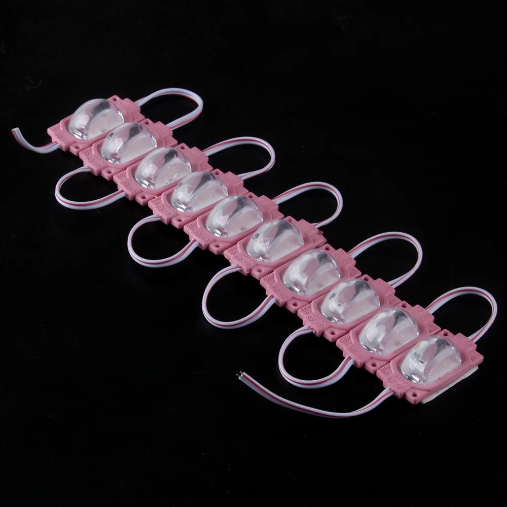 10PCS 24V LED Module Truck Side Marker Indicator Light 1 LED Super Bright For Bus Lorry Trailer Warning Lamp