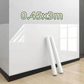 3M/5M/10M Kitchen Wall Wallpaper Transparent Electrostatic Protective Film Oil Proof Wall Sticker Waterproof Paper Home Decor