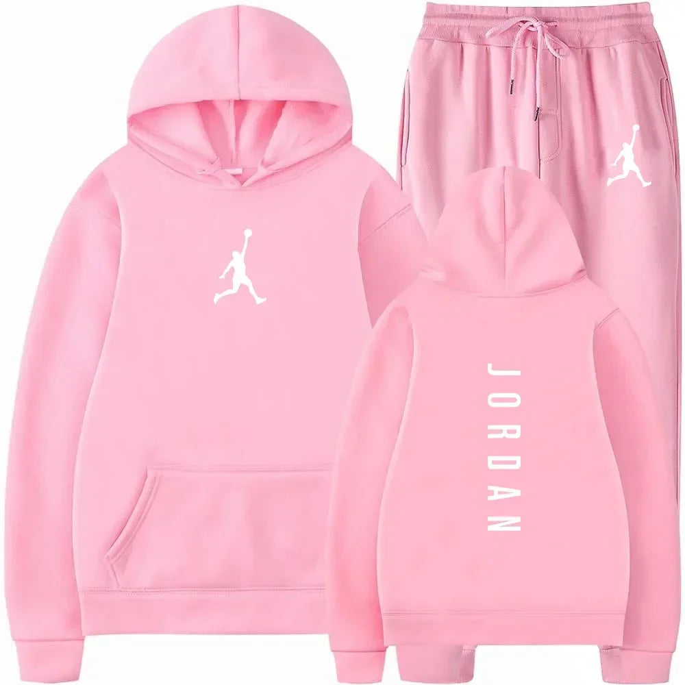 2026 New Men's High Quality Sportswear Set Spring Autumn Fashion Casual Sweatshirt And Sweatpants Two Piece Tracksuit For Fitnes