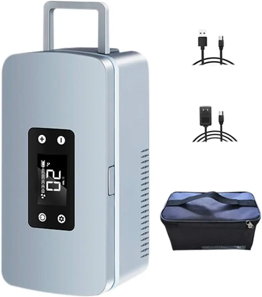 Insulin Cooler - USB Rechargeable Mini Medical Refrigerator with Smart Temperature Control for Travel & Home Use (Car/Office