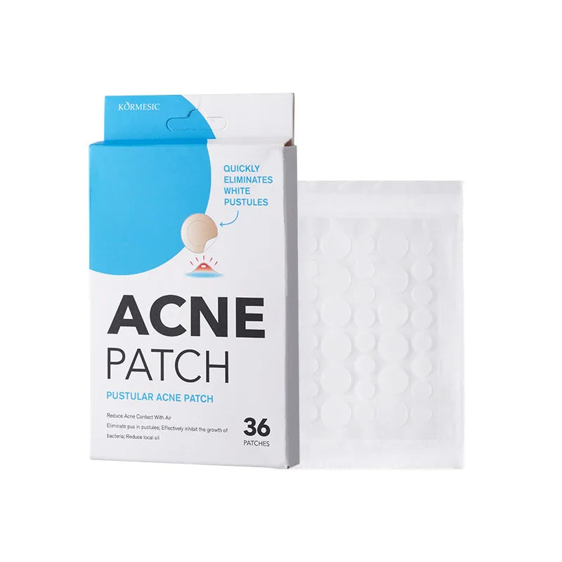 20/36pcs Acne Patches Hydrocolloid Invisible Pimple Patch for Face Fast Healing Spot Treatment Stickers for Overnight Makeup