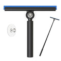 EHOMGUI Shower Squeegee for Glass Door Wiper Scraper Cleaner with Telescopic Handle Bathroom Mirror Wiper Scraper Glass Cleaning