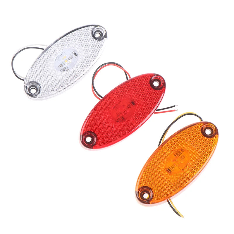 3LED 12V 24V LED Side Marker Lights for Trailers Trucks Caravans - Truck Side Marker Light Bar