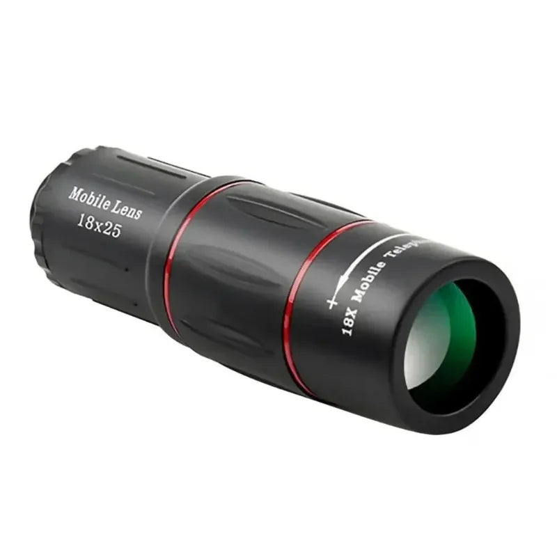 Universal 18x Magnification Telephoto Lens Clip-On Mobile Phone Camera Lens for Concerts - External Zoom