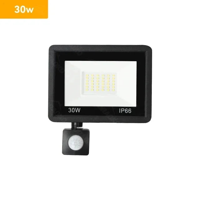 Lamp With Motion Sensor Interior 220V 10W 20W 30W 50W 100W Outdoor Led Flood Light Waterproof Led Spotlight Focus Floodlight
