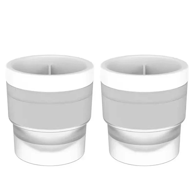JUSTINLAU Ice Maker Food Grade Sphere Ice Mold Stackable Slow Melting DIY Ice Ball For Cocktail Whiskey Drink Home Bar Tools