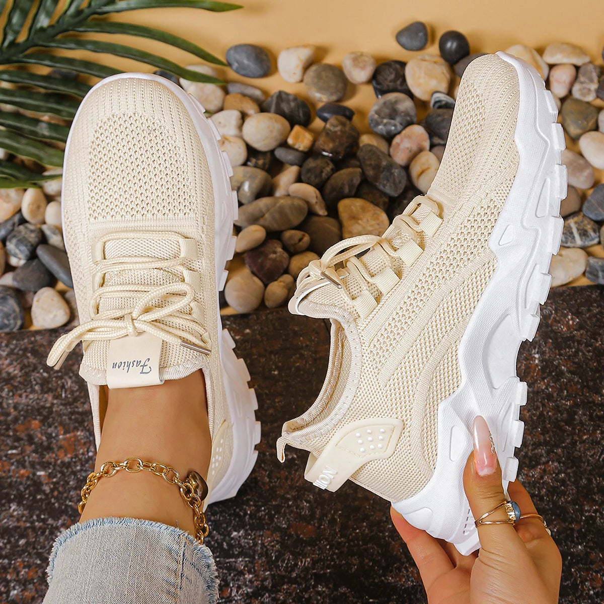 Women's shoes  Solid-colored strap versatile single shoes casual sneaker women's summer sneakers sale shoes with free shipping
