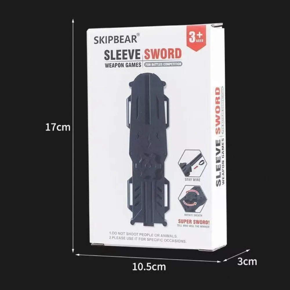 Retractable Ninja Hidden Blade Invisible Toy Durable Plastic Role Play & Theme Activity Accessories Ninja Gear Stress Relief Toy