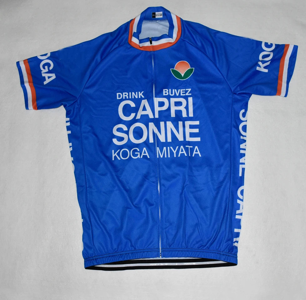 Retro Cycling Jersey Men Bike Shirt Short Sleeve Breathable Triathlon Wear Clothing Mtb Jersey Ropa Ciclismo