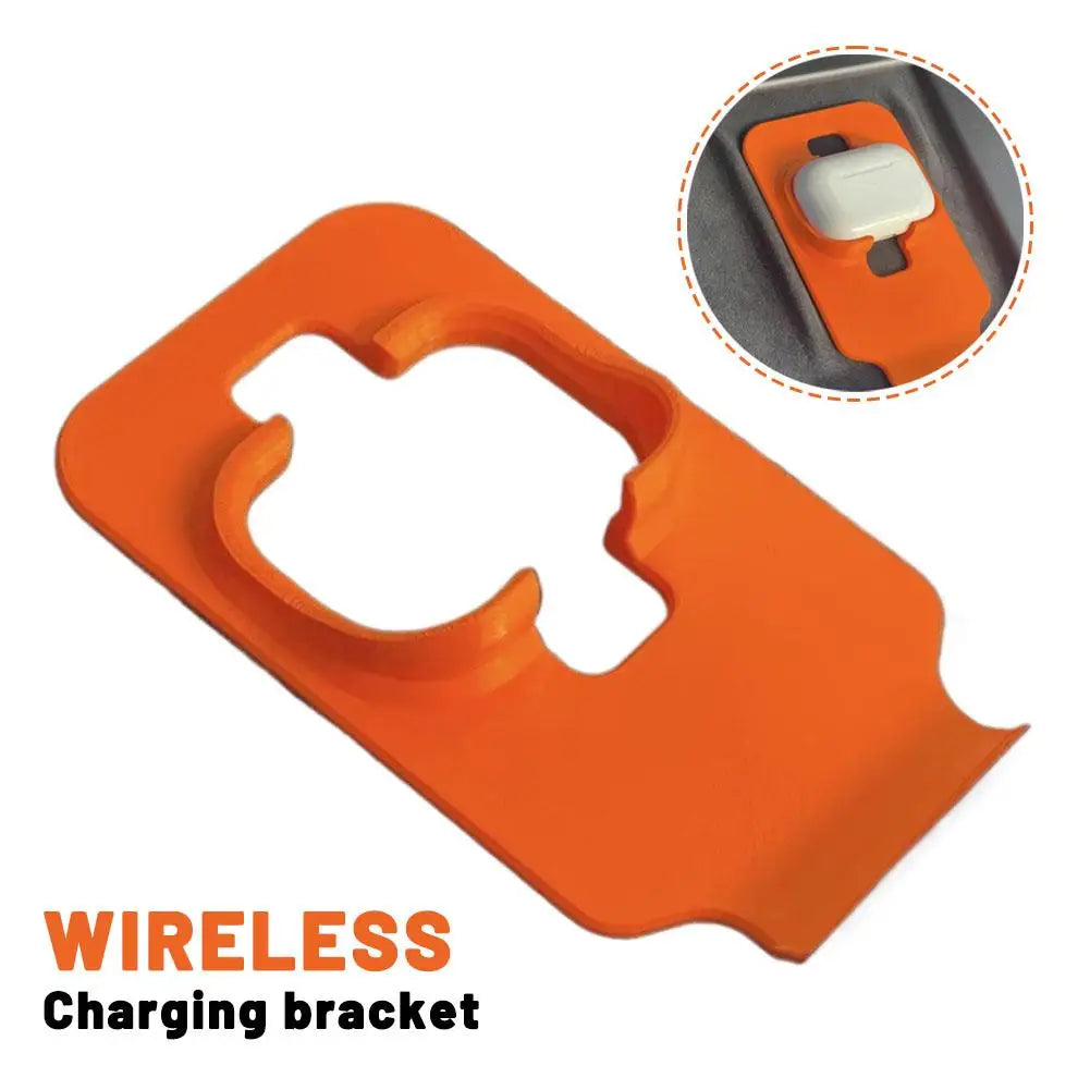 Wireless Earphone Charging Holder For Anti-slip Center Console Car AirPods Pro Wireless Charging Stand For 3/Y Car Accessories