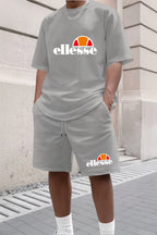 Men's Casual Summer T-Shirt & Shorts Set