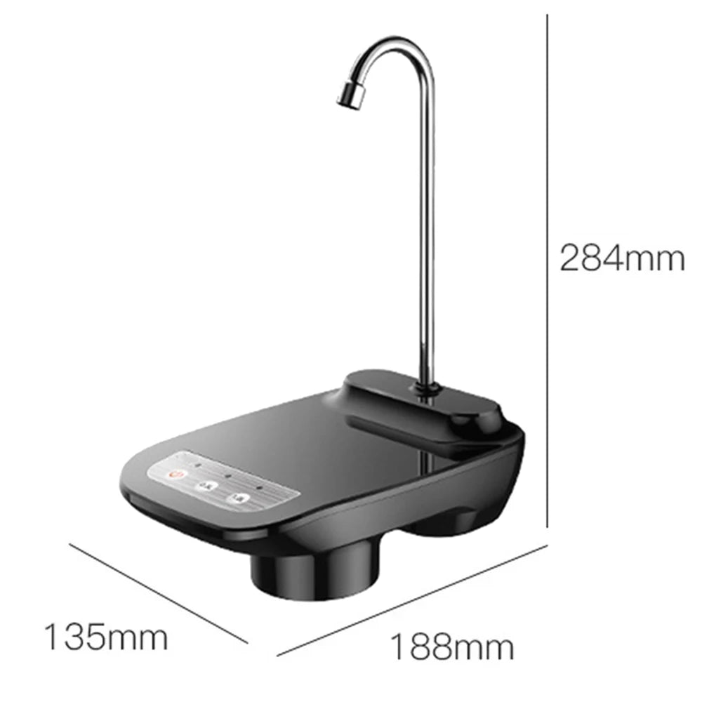 Electric Water Gallon Pump Automatic Water Bottle Dispenser  Rechargeable Water Pump Dispenser With Stand Water Dispenser