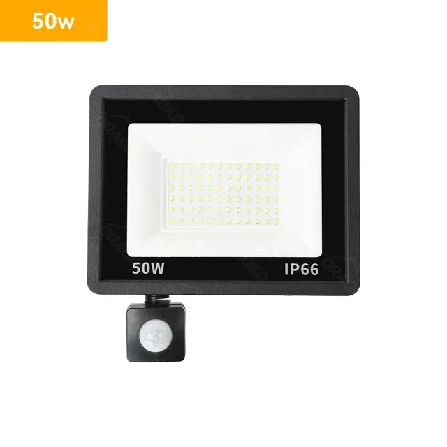 Lamp With Motion Sensor Interior 220V 10W 20W 30W 50W 100W Outdoor Led Flood Light Waterproof Led Spotlight Focus Floodlight