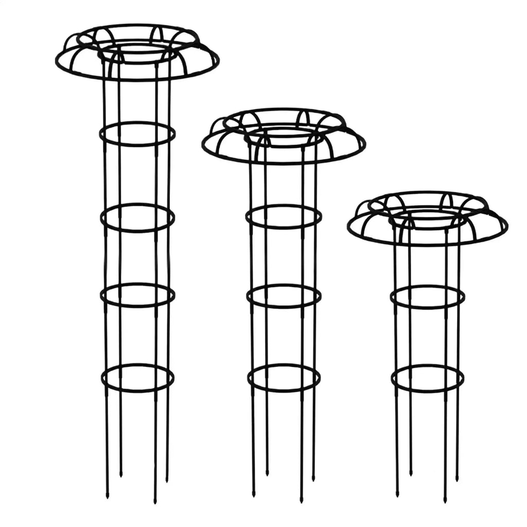 Garden Trellis For Climbing Plants Umbrella Tower  Trellis  Vine Plant Support Trellis DIY Climbing Trellis Flower Pots Supports