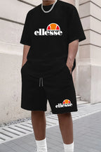 Men's Casual Summer T-Shirt & Shorts Set