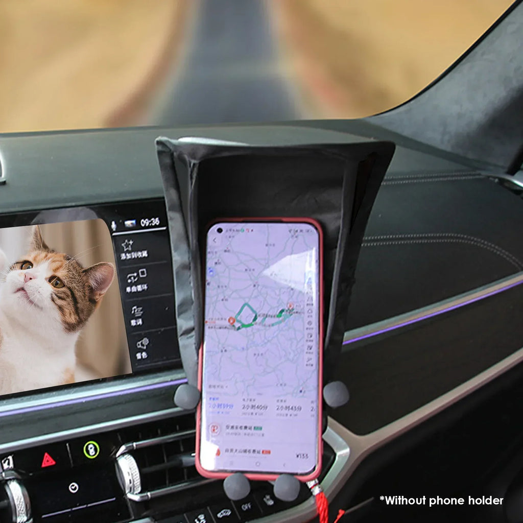 New Cell Phone Umbrella Sun Shade Sun Shade For Phone Sun Shield For Cell Phones Phone Sun Shade Glare Blocking Phone Stand