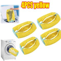 Fluffy Fiber 360 ° Surround Cleaning Shoe Washing Bag - Reusable Durable Machine-Washable Laundry Bag with Zipper Closure (1Pc)