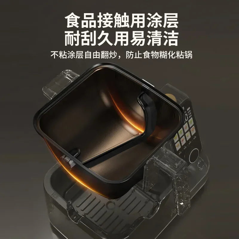220V Automatic Cooker with Multi-functionality for Cooking and Robot Assistance,Fully Automatic Stir-fry Robot AD
