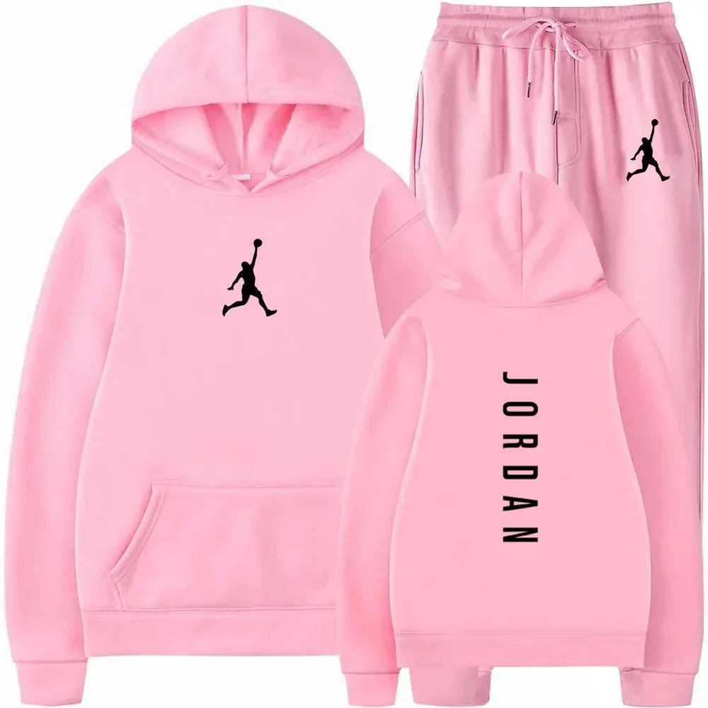 2026 New Men's High Quality Sportswear Set Spring Autumn Fashion Casual Sweatshirt And Sweatpants Two Piece Tracksuit For Fitnes
